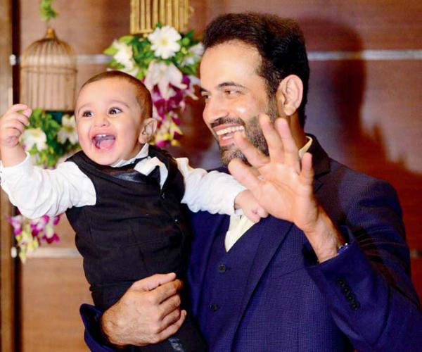 Irfan Pathan pens a special message for son Imran on birthday