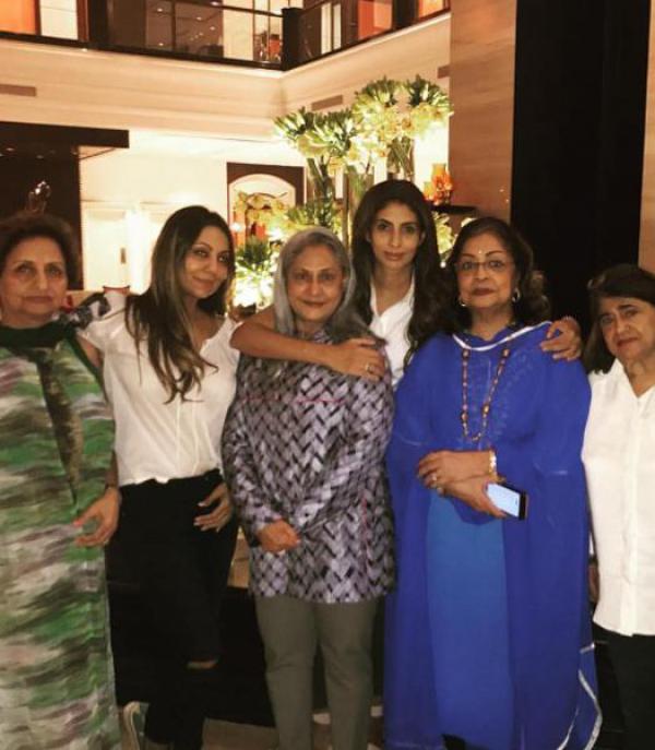  Check out: Gauri Khan and Shweta Bachchan Nanda spend time with their moms and Karan Johar's mom Hiroo Johar 