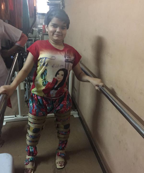 Cellular therapy helps 11-year-old paralysed girl's speech and stance
