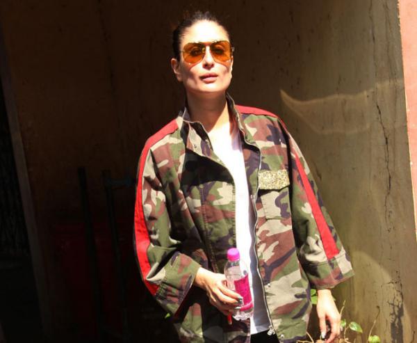 Kareena Kapoor Khan is winter ready in her new camouflage jacket