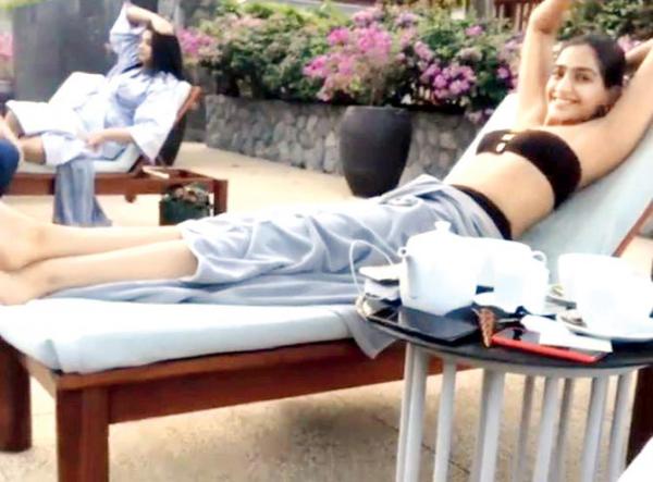 Sonam Kapoor trolled on Instagram for sunbathing in a bikini