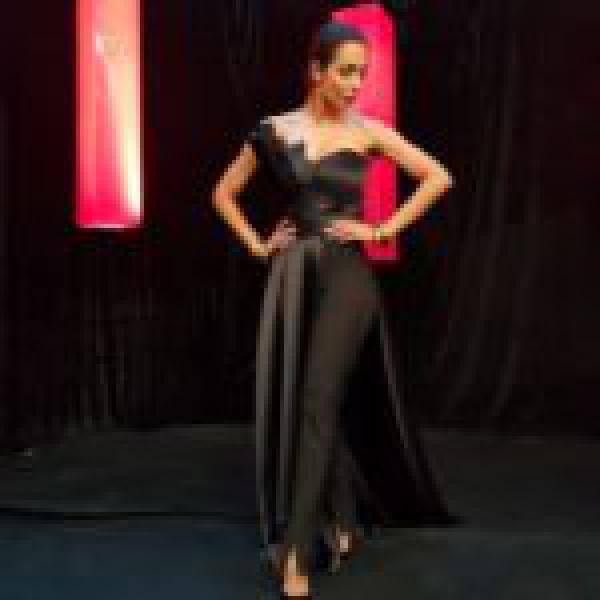 We Almost Mistook Malaika Arora’s Black Jumpsuit For A Gown