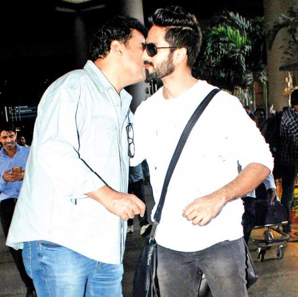 When Shahid Kapoor and Siddharth Roy Kapur came 'too close'