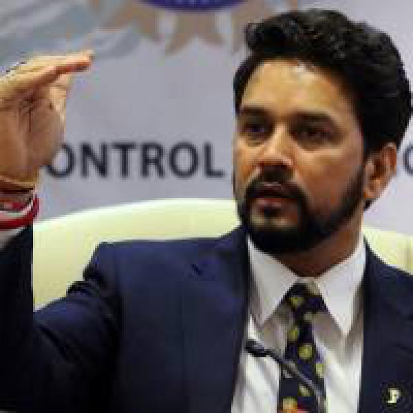 Ex-BCCI President Anurag Thakur wants names of 13 spot-fixers #39;who are roaming free#39; to be revealed