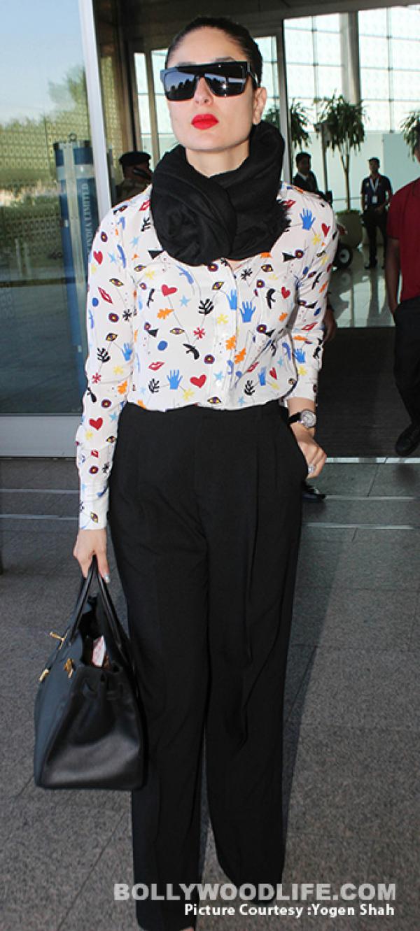 Kareena Kapoor Khan’s classy-yet-sassy attire at the airport has us swooning