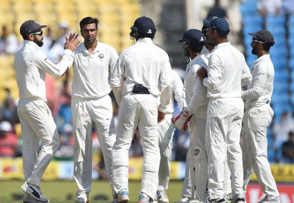 Nagpur Test: India defeat Sri Lanka by an innings and 239 runs, lead series 1-0