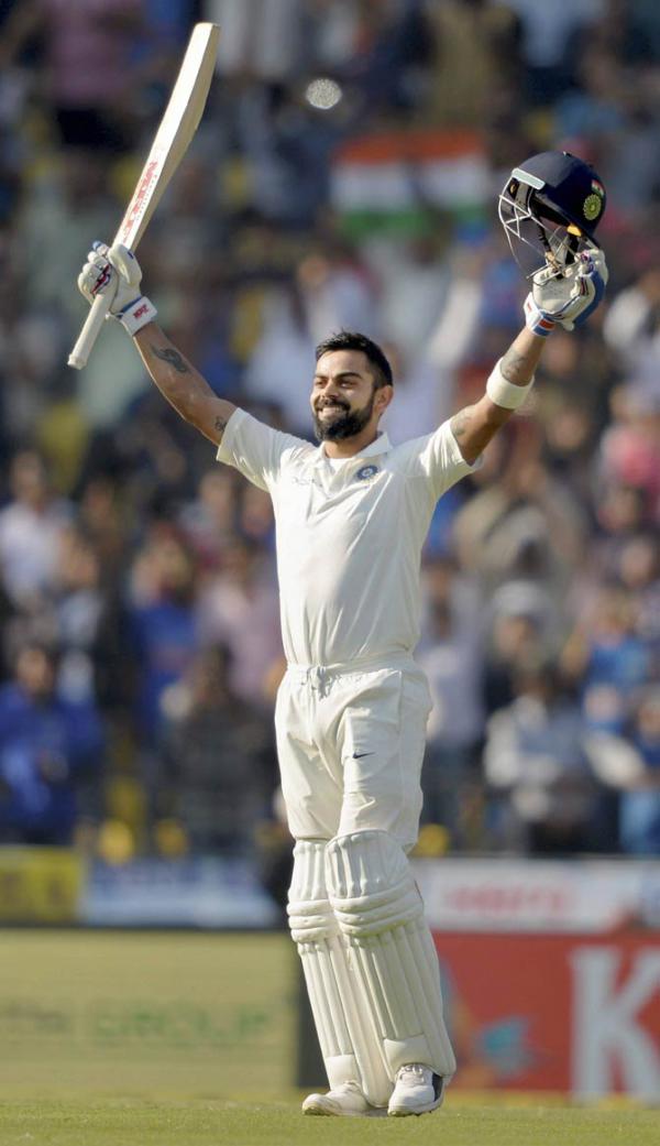 Virat Kohli sets a new record after slamming his fifth Test double ton