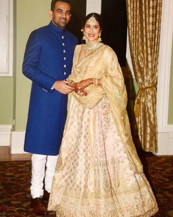 Cricket & Bollywood Take A Day Off To Join Sagarika Ghatge-Zaheer Khan&apos;s Epic Wedding Reception