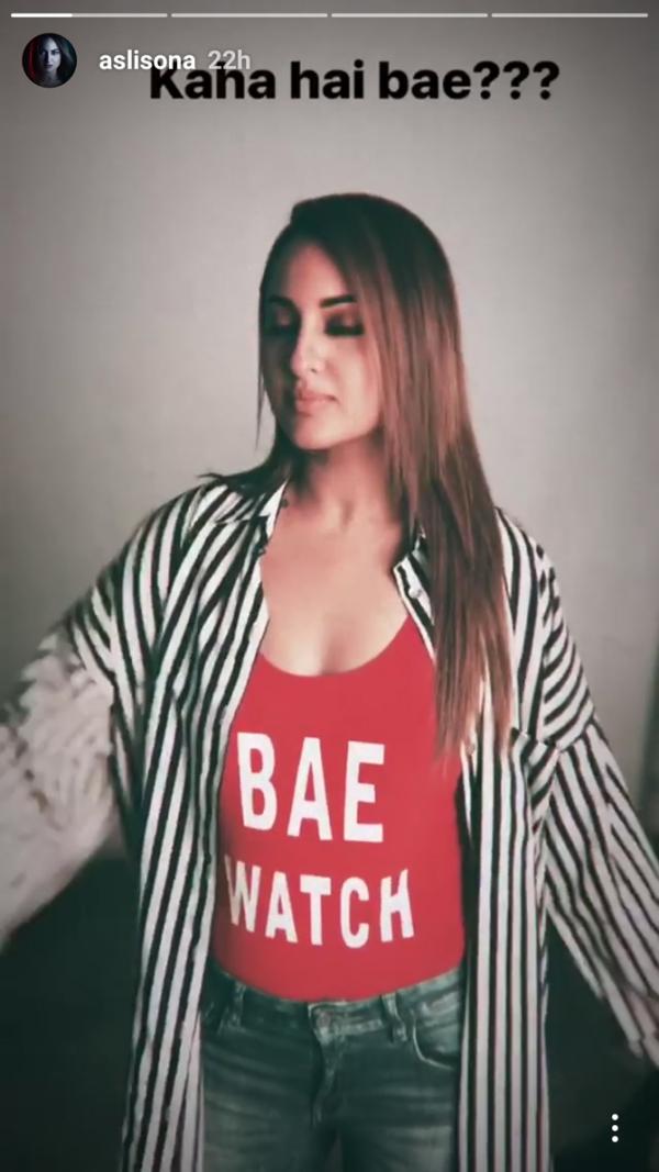 Sonakshi Sinha is on the lookout for her 'bae'
