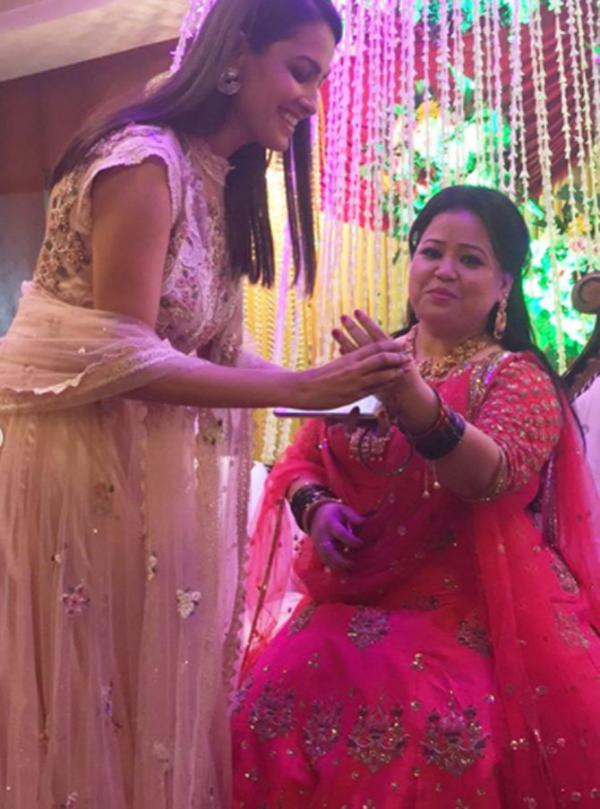 These inside photos from Bharti Singh's bangle ceremony are a visual treat