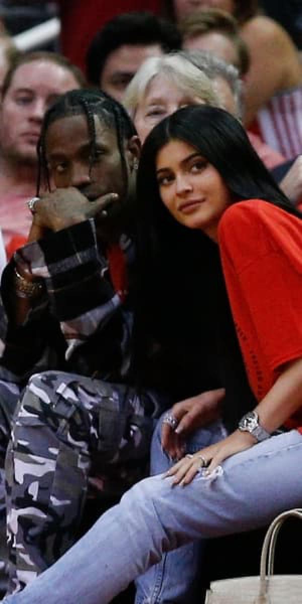 Travis Scott Turns to Kanye For Advice on Handling Crazy Kylie Jenner, Pregnancy