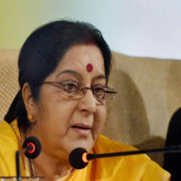 #39;He is not alone, he is in India#39;: Sushma Swaraj responds on Twitter after Italian national#39;s accident