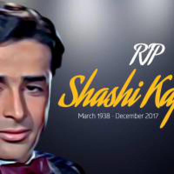Veteran actor Shashi Kapoor passes away at 79