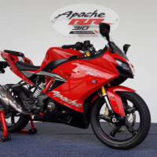 TVS launches Apache RR 310 at Rs 2.05 lakh, claims top speed of 160 kmph