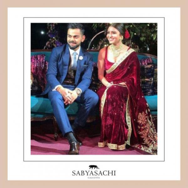  Virat Kohli aced the style game with his understated, contemporary and bespoke Sabyasachi wedding ensembles 