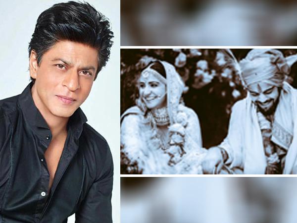 Shah Rukh Khanâs wedding wish for Virushka: Ab yeh hui na real Rab Ne Bana Di Jodi 