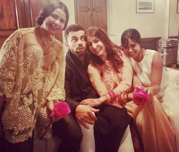Check out these lovey-dovey pictures of Virat-Anushka post marriage