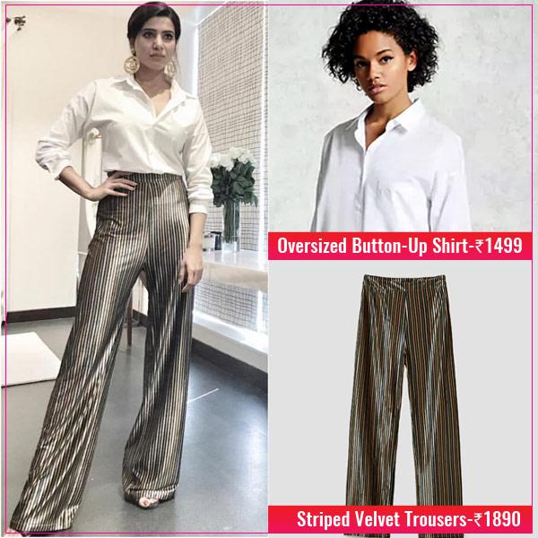 Get this bossy look of Samantha Ruth Prabhu in just Rs 4,000!