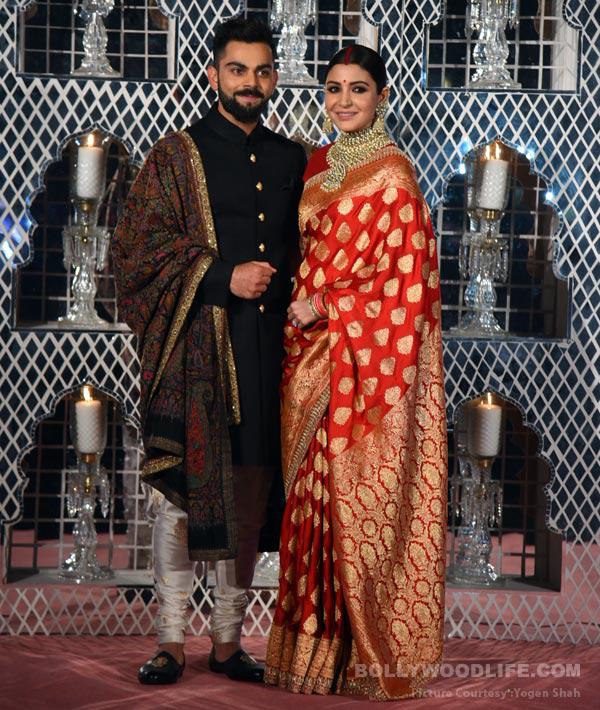 Anushka Sharma-Virat Kohli look every bit the newlywed desi couple at their Delhi reception – view pics
