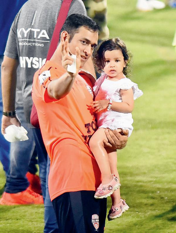 MS Dhoni's daughter Ziva's Christmas wish video goes viral