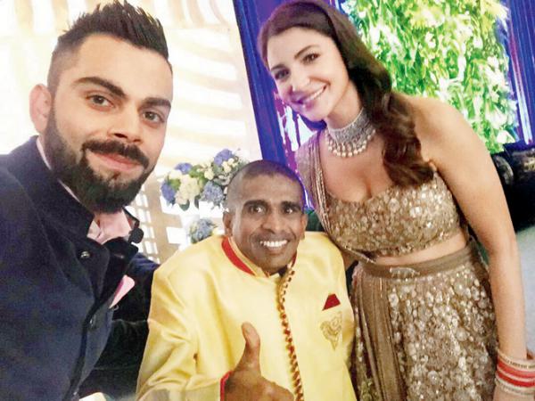 Virat Kohli-Anushka Sharma reception: Top-of-the-world feeling for SL fan