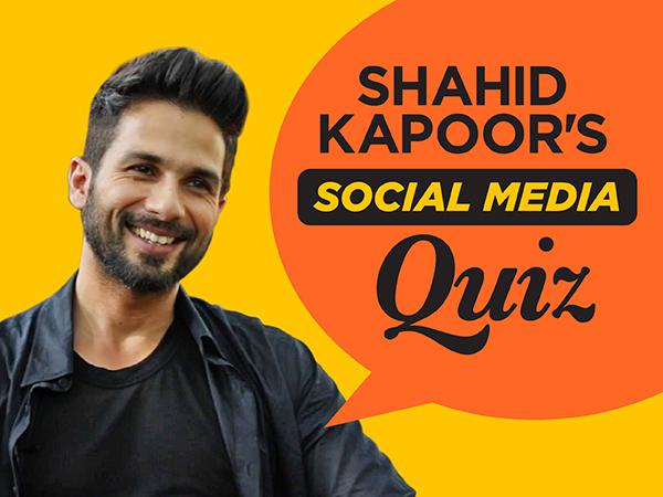 Shahid Kapoors fun social media quiz 