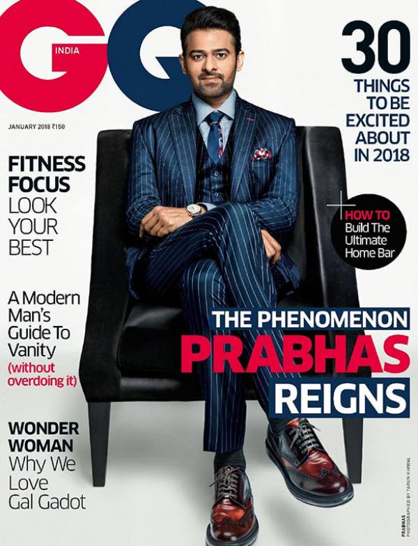  Prabhas suits up looking nothing less than phenomenal as the January 2018 cover boy for GQ! 