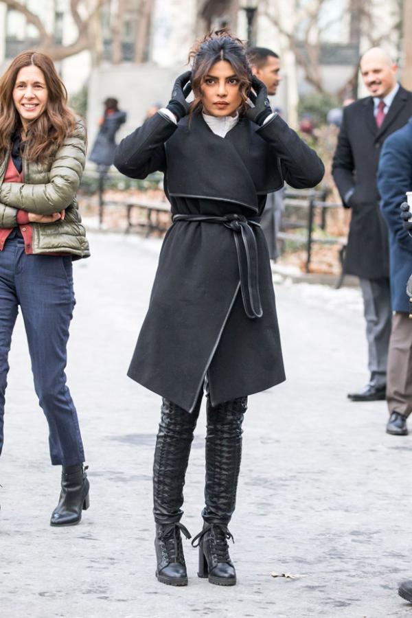  WATCH: Priyanka Chopra is back in chilly NYC shooting for Quantico 
