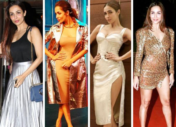  Malaika Arora has a thing or two for metallic, bling and all things shimmery! 