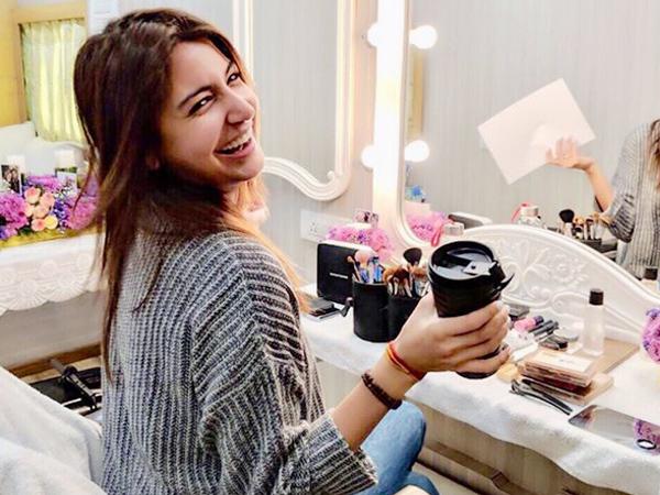 Anushka Sharma shares her first picture as she begins shooting for Zero post marriage 