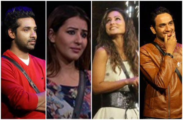  Bigg Boss 11 Finale: Hina Khan, Vikas Gupta, Puneesh Sharma and Shilpa Shinde tear up watching their journey videos! 