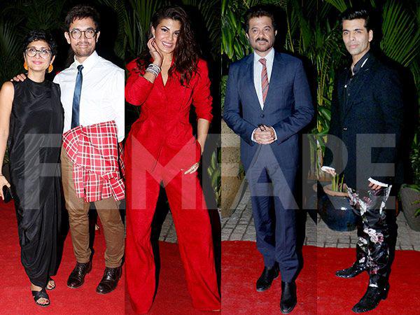 Aamir Khan Kiran Rao Jacqueline Fernandez and more go glam at MAMI bash 