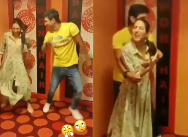 WATCH: Sara Ali Khan attempts dad Saif Ali Khan's 'Ole Ole' hook step while Sushant Singh Rajput makes fun of her 