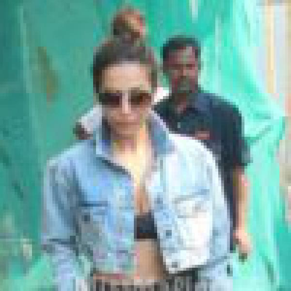 Malaika Arora Gives Her Gym Wear A Bling-y Spin