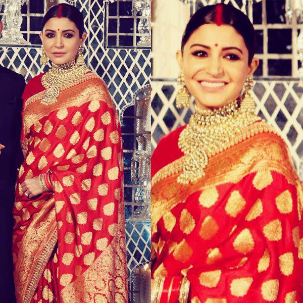 While we await bride Deepika Padukone's pictures, let's look at Anushka Sharma and Samantha Akkineni's bridal outfits for some style inspo