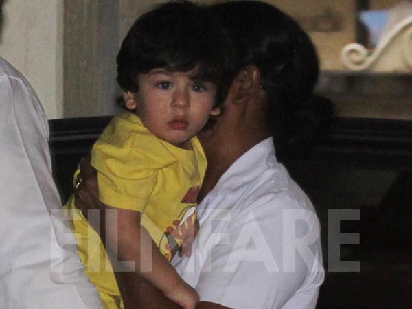 Latest pictures of little prince Taimur Ali Khan 