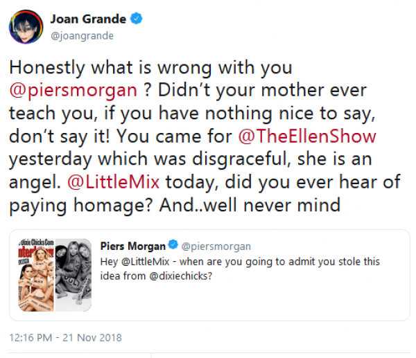 Ariana Grande and Her Mom DESTROY Piers Morgan Over Misogyny