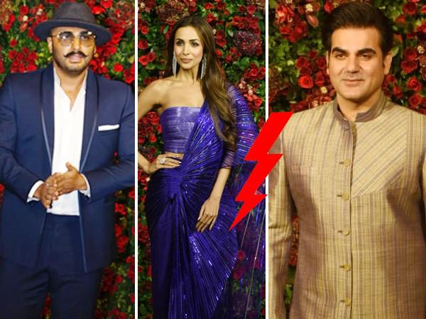 Malaika Aroraâs beau Arjun Kapoor and ex-husband Arbaaz Khanâs awkward moment 