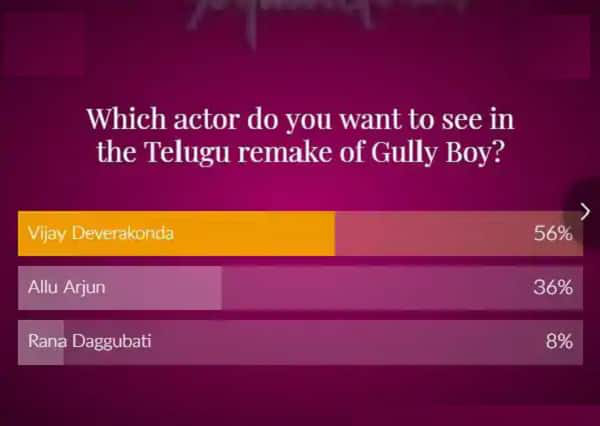 Not Sai Dharam Tej, but Vijay Deverakonda to star in the Telugu remake of Ranveer Singh's Gully Boy?